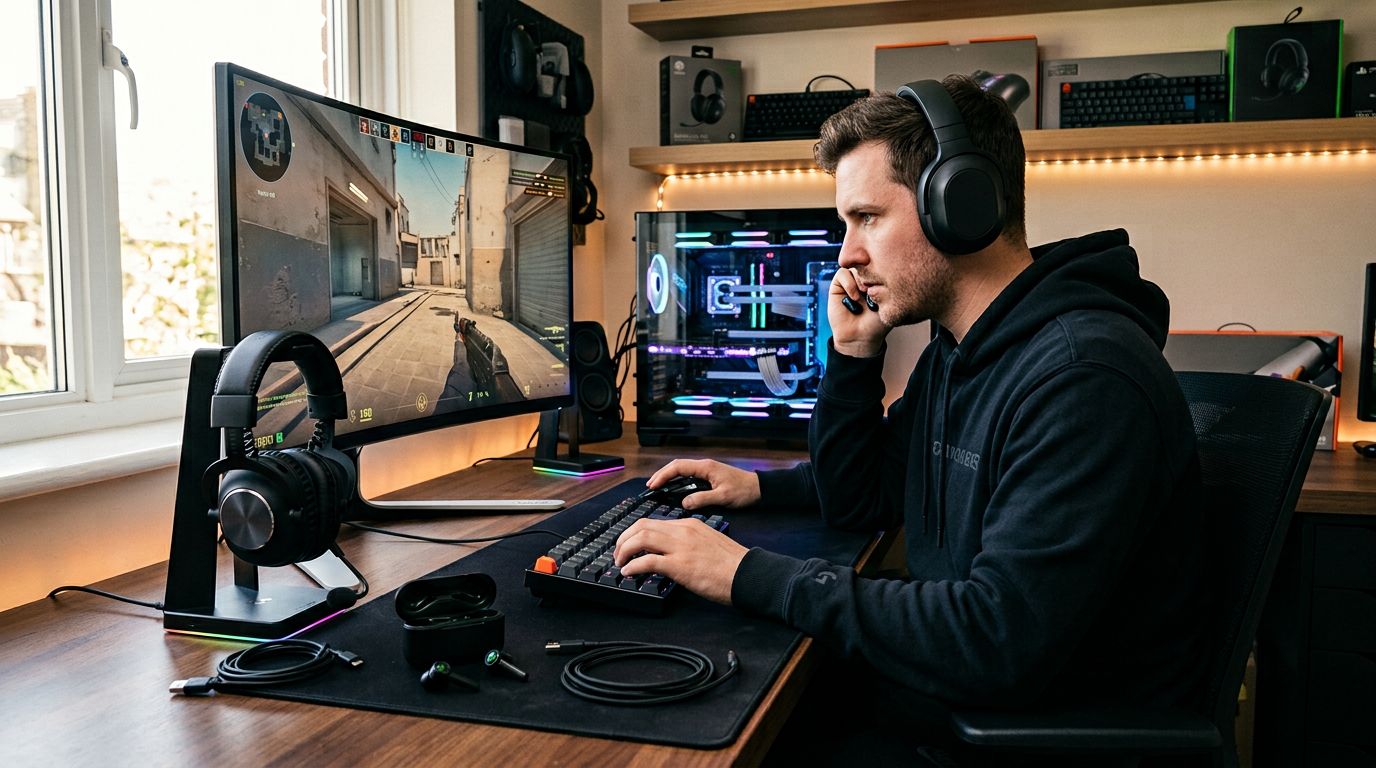 หูฟังเกมมิ่ง True Wireless เทียบหูฟังมีสาย ดีเลย์ต่างกันแค่ไหน และใครควรเลือกอะไรสำหรับเกม FPS