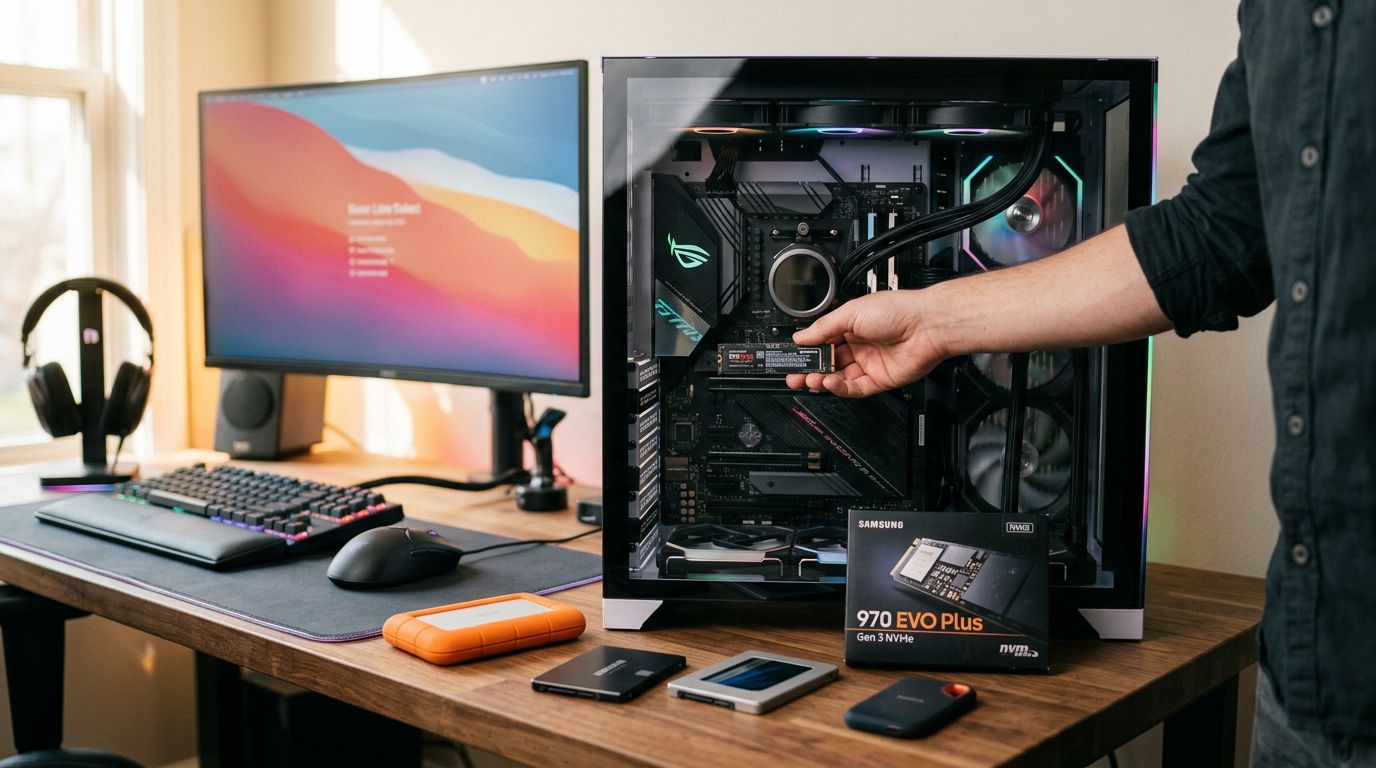 SSD NVMe Gen 3 vs Gen 4 ความเร็วต่างกันแค่ไหนในการใช้งานจริง และใครควรซื้อตัวไหน
