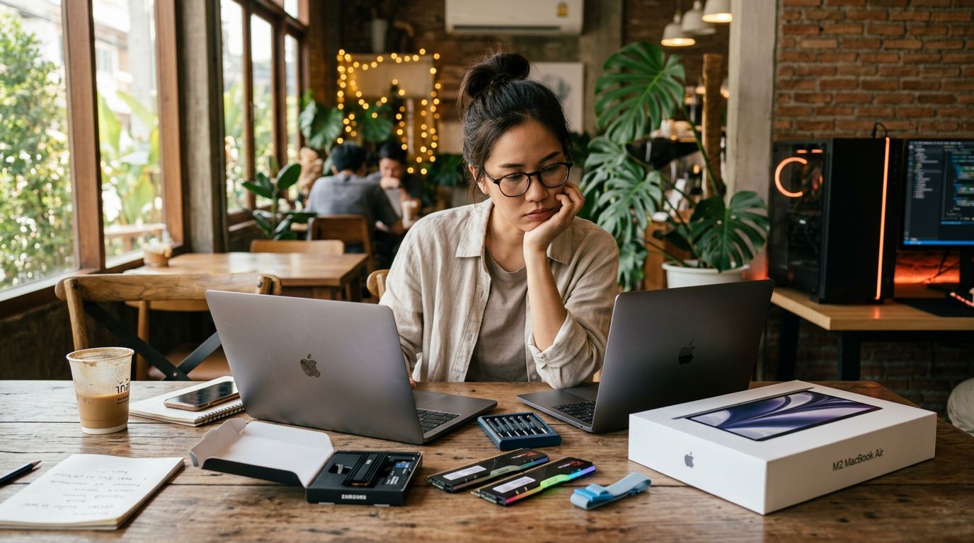 MacBook Intel ช้าจนทนไม่ไหวแล้ว ควรอัปเกรด SSD เพิ่ม RAM หรือซื้อใหม่ดีกว่า