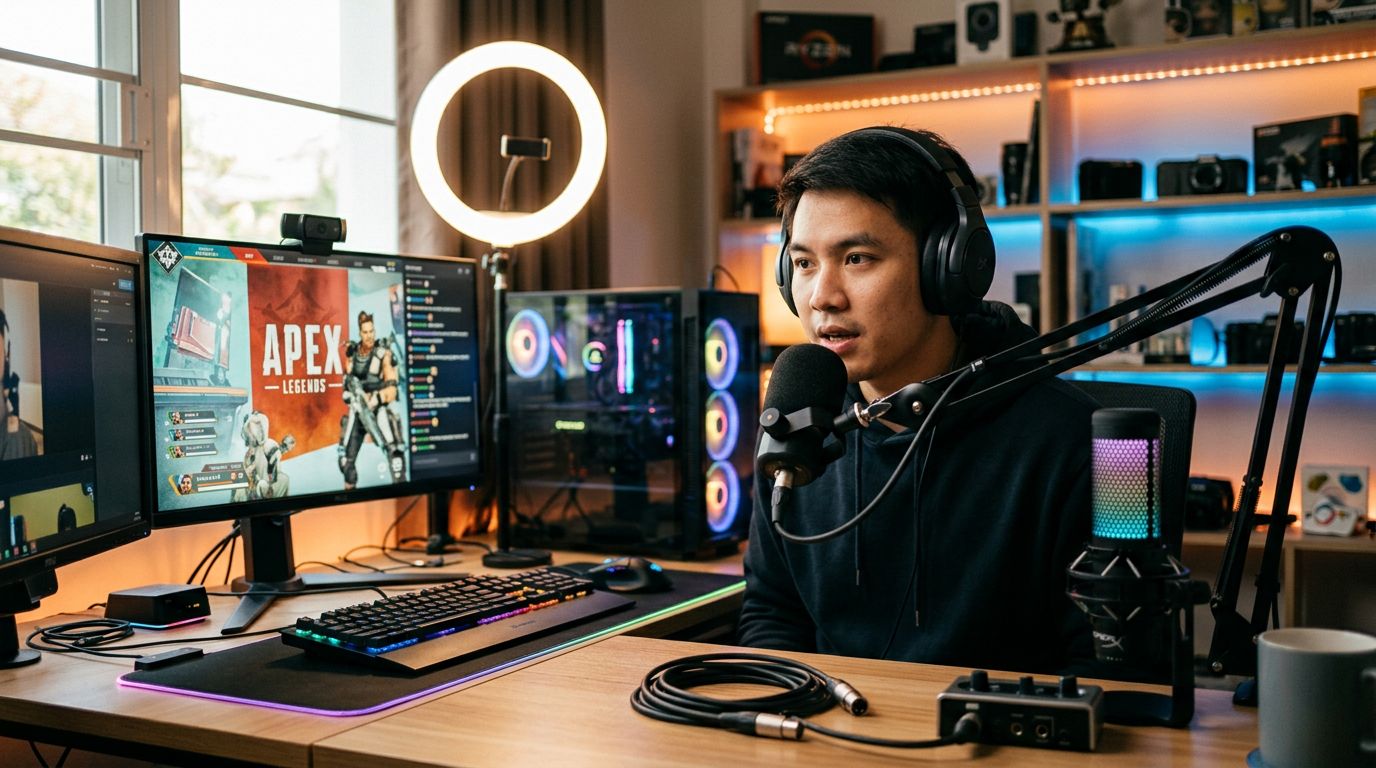 ไมค์คอนเดนเซอร์กับไดนามิกสตรีมเกมงบ 3,000 บาท เลือกผิดตัวเดียวเสียงพังทั้งไลฟ์