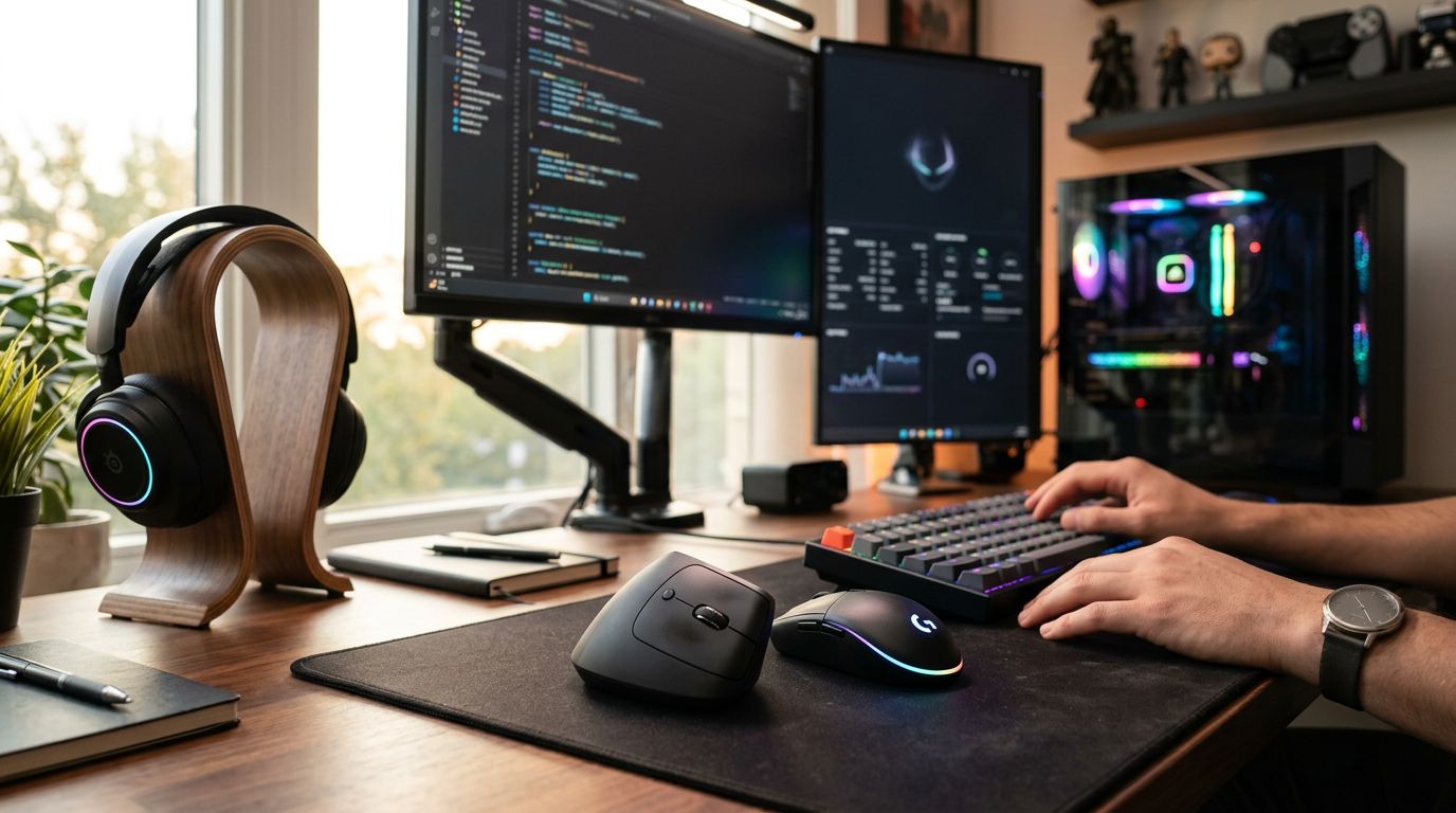 เมาส์แนวตั้ง (Vertical Mouse) แก้ปวดข้อมือได้จริงไหม และคุ้มไหมที่จะเปลี่ยนจากเมาส์ปกติ