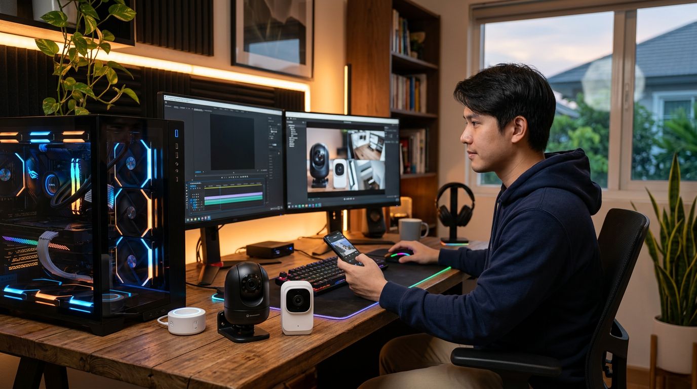 กล้องวงจรปิด PTZ บ้านกับ Fixed Lens เทียบจากการใช้งานจริง ตัวไหนคุ้มกว่าสำหรับบ้านทั่วไป