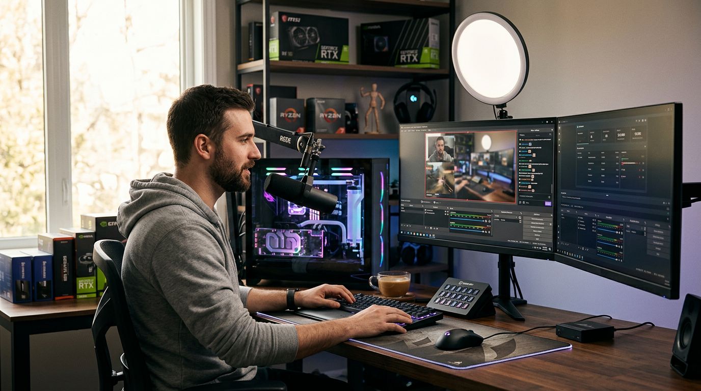 OBS, Streamlabs หรือ Nvidia Broadcast เลือกตัวไหนถึงเหมาะกับสเปกคอมและงานสตรีมจริง