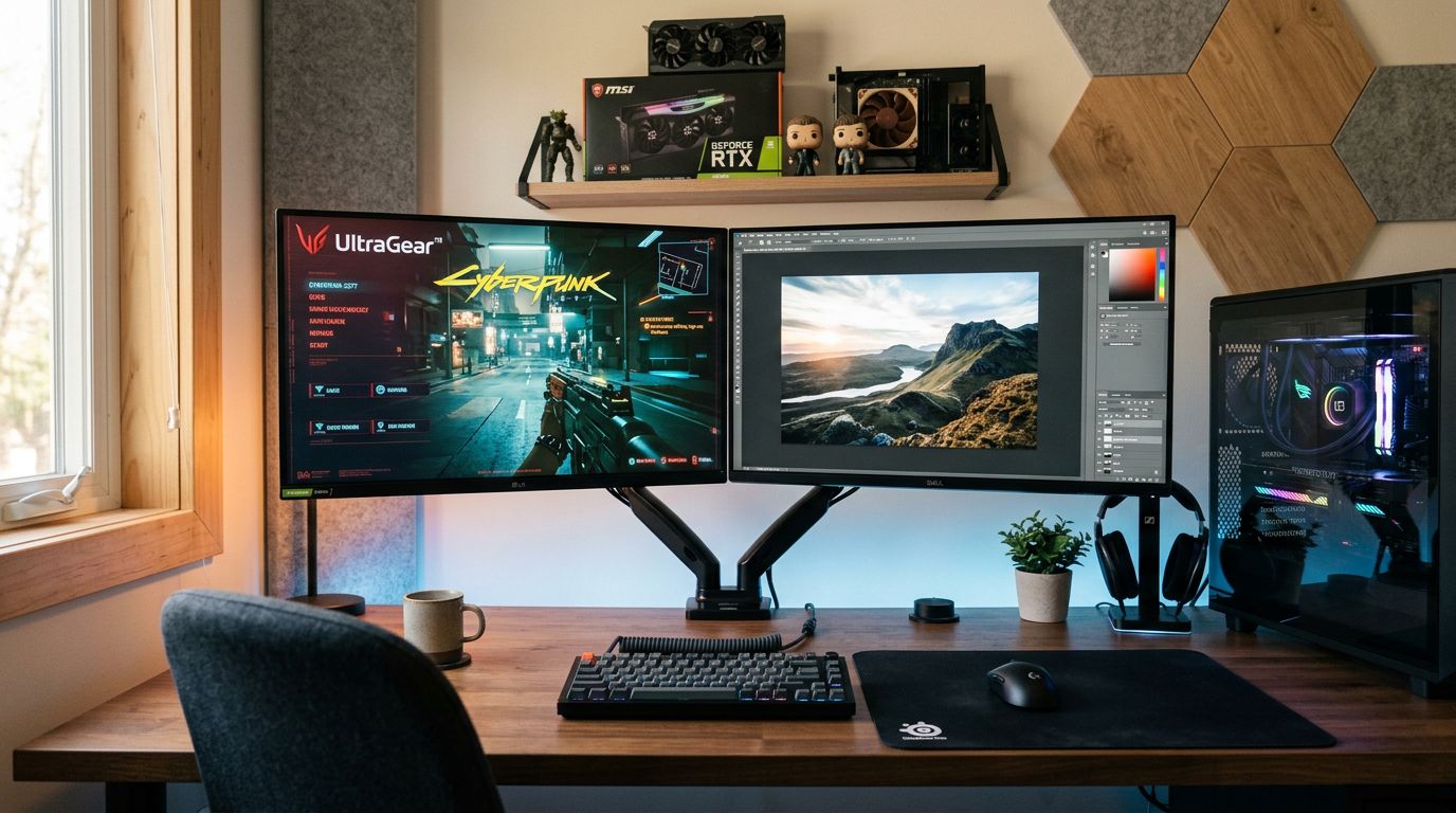 จอคอม 27 นิ้ว QHD หรือ 4K เลือกผิดเสียเงินเพิ่มโดยไม่เห็นความต่าง