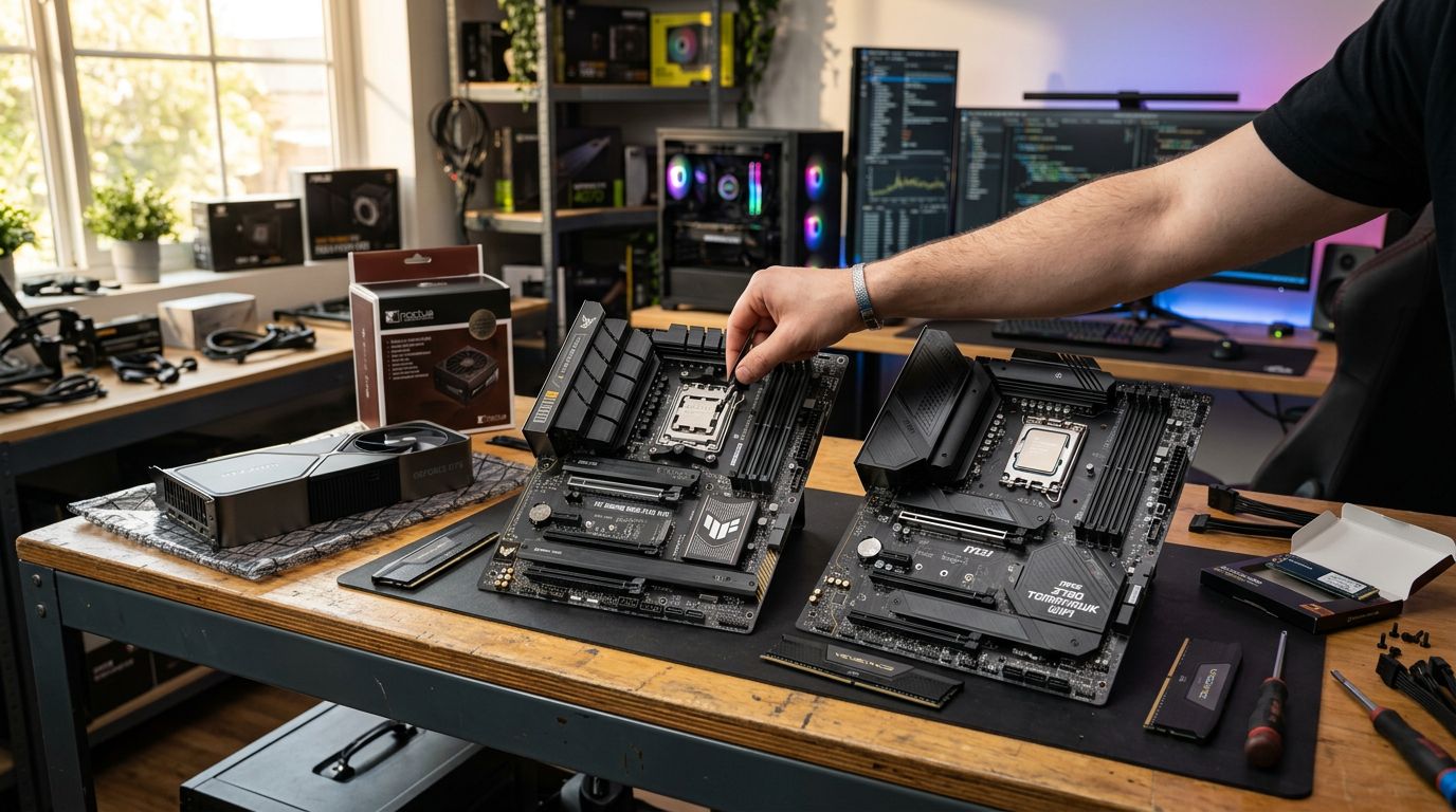 เมนบอร์ด B650 vs Z790 สำหรับ Ryzen 7000 และ Intel Gen 14 งบ 5,000-10,000 บาท เลือกตัวไหนถึงไม่เสียเงินซ้ำ