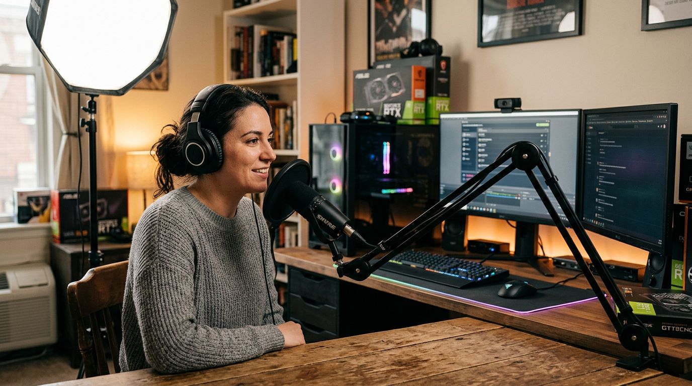 ไมค์ USB Podcast กับห้องปกติที่ไม่ได้ปรับ Acoustics เลือกตัวไหนเสียงถึงรอด