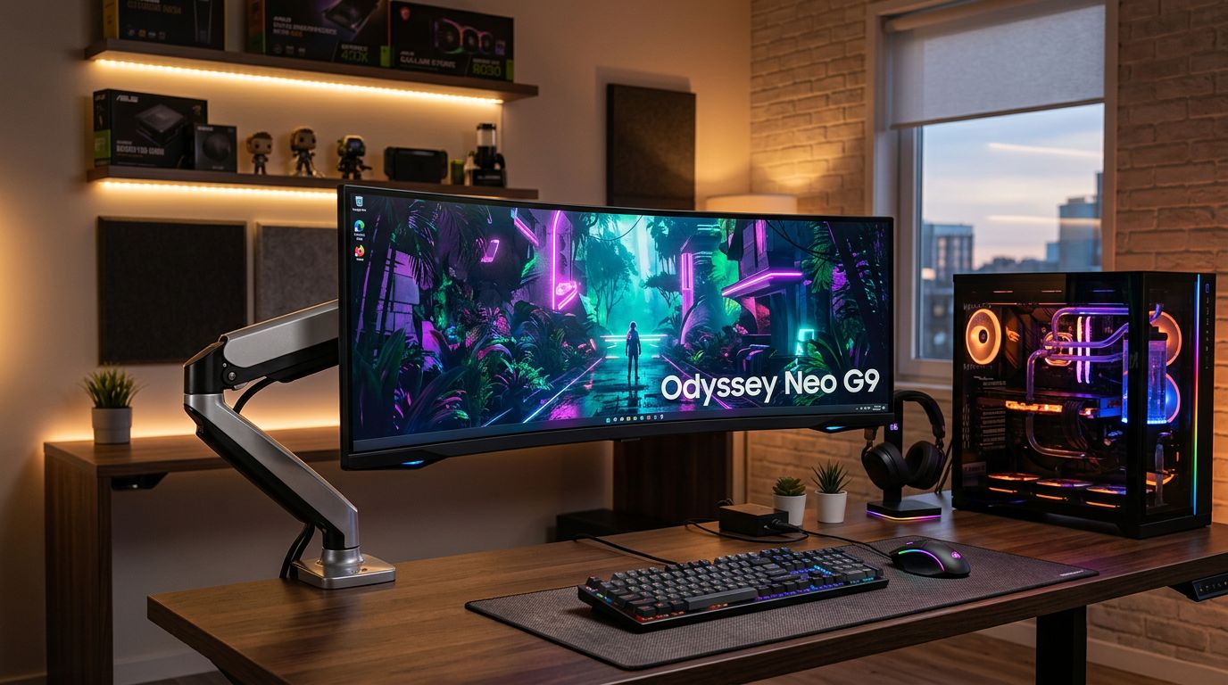 ขาตั้งจอ Ultrawide และจอโค้ง เลือกยังไงให้รับน้ำหนักได้จริง ไม่มีจอล้มกลางดึก